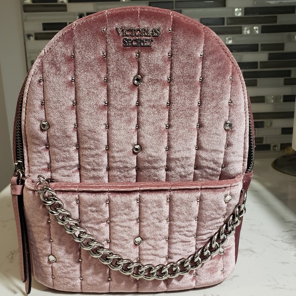 Victoria's Secret Handbags - Victoria's Secret Velvet Backpack
